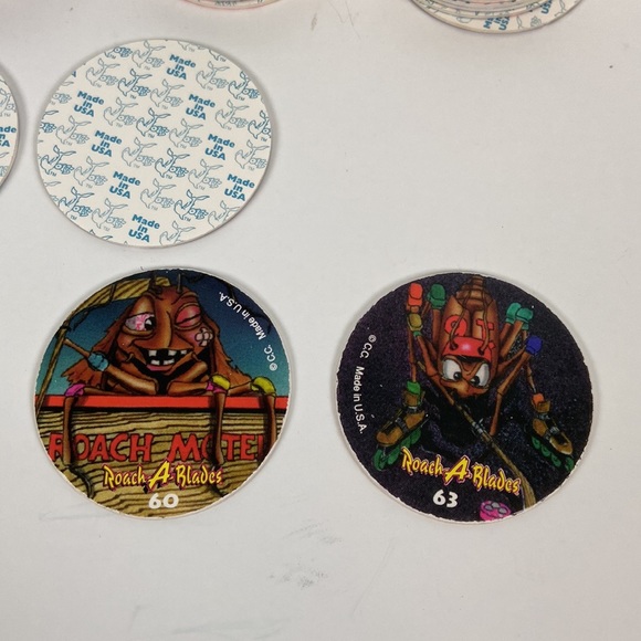 Jots and Roach A Blades Vintage lot of 95 POGS - Picture 11 of 11